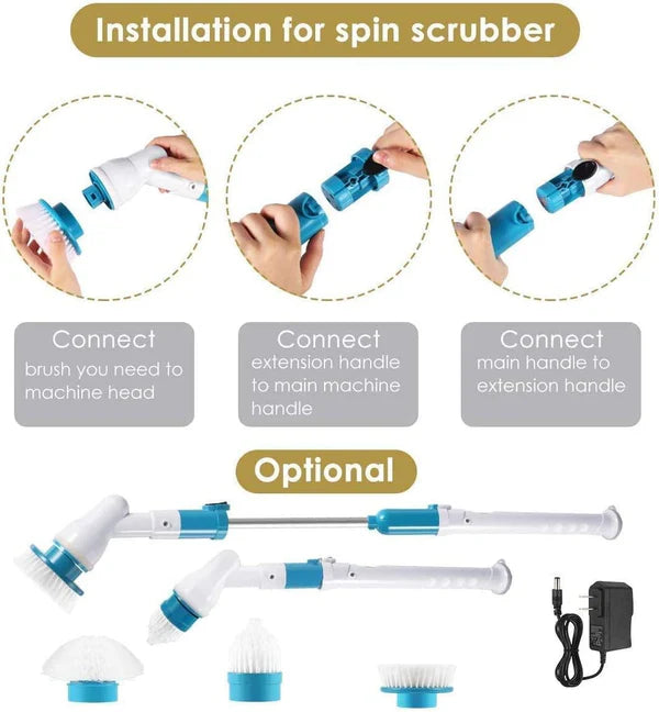 Electric Spin Scrubber